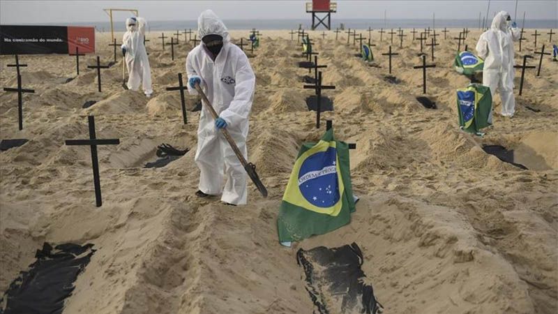 Brasil supera los 5 millones de infectados por coronavirus y camina hacia las 150.000 muertes
