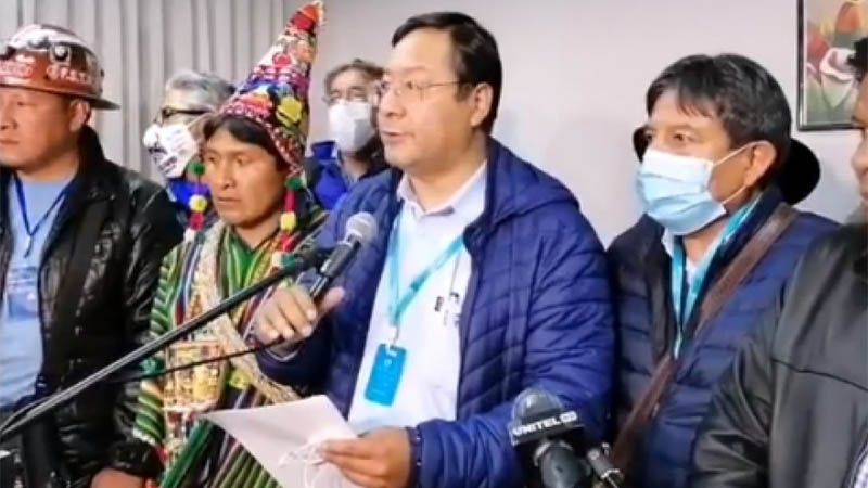 Presidente electo de Bolivia afirma que los bolivianos recuperaron la democracia y la esperanza