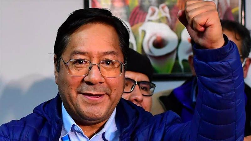 Arce promete restablecer lazos de Bolivia con Venezuela y Cuba