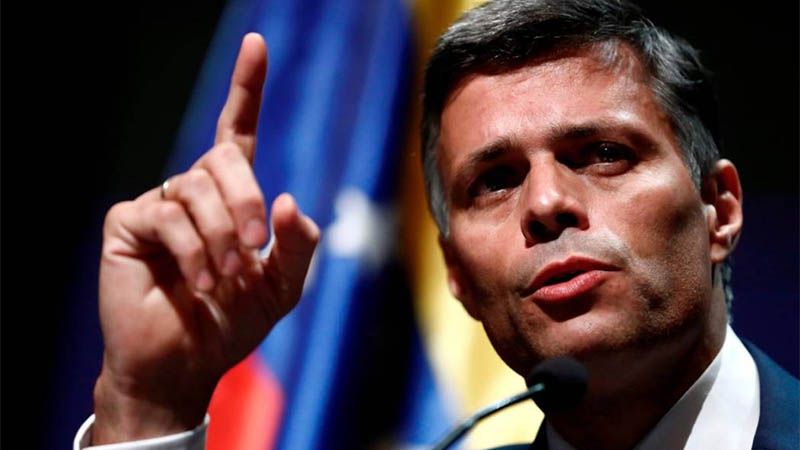 Leopoldo L&oacute;pez promete derrocar a Maduro y liberar a Venezuela &ldquo;desde el extranjero&rdquo;