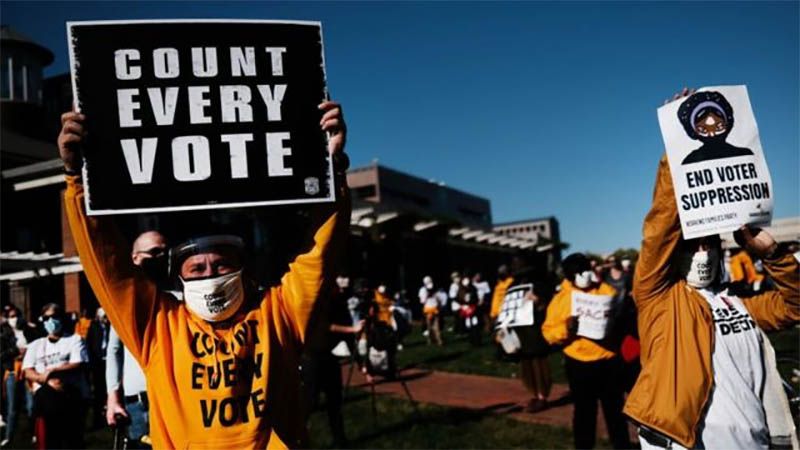 Campa&ntilde;a de Trump acude a los tribunales contra el conteo en Georgia, Michigan y Pensilvania