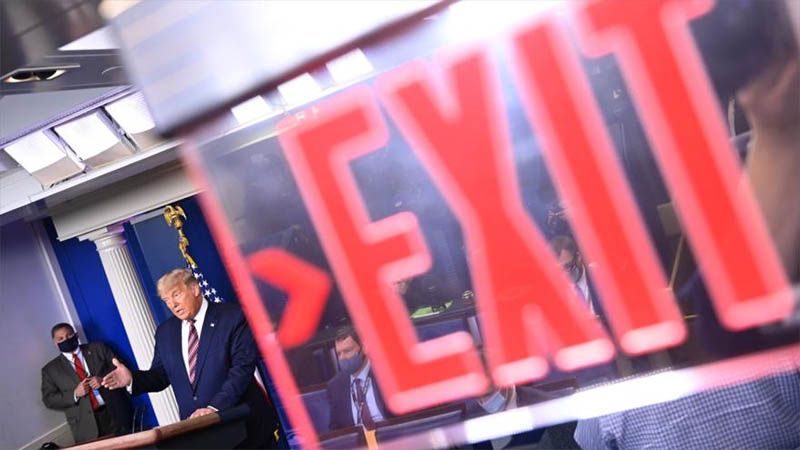 Si Trump se niega a abandonar la Casa Blanca, el Servicio Secreto se encargar&aacute; de expulsarlo