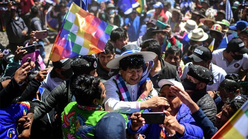 Evo Morales: La propuesta de Washington de eliminar al MAS fracas&oacute;
