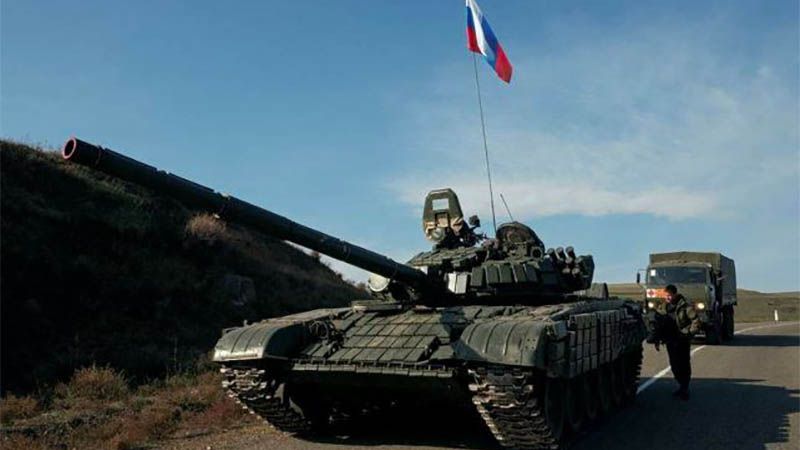 Las fuerzas pacificadoras rusas toman el control de puntos vitales en Nagorno Karabaj