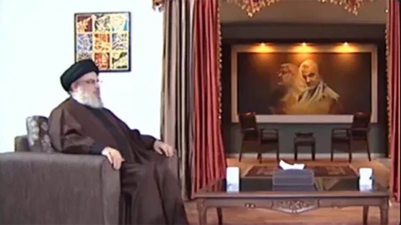 Nasrol&aacute;: Asesinato de Soleimani fue plan estadounidense-saud&iacute;-israel&iacute;