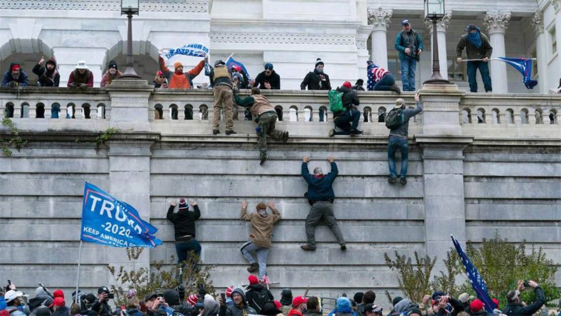 L&iacute;deres del mundo claman respeto a la democracia en EEUU tras el asalto al Capitolio