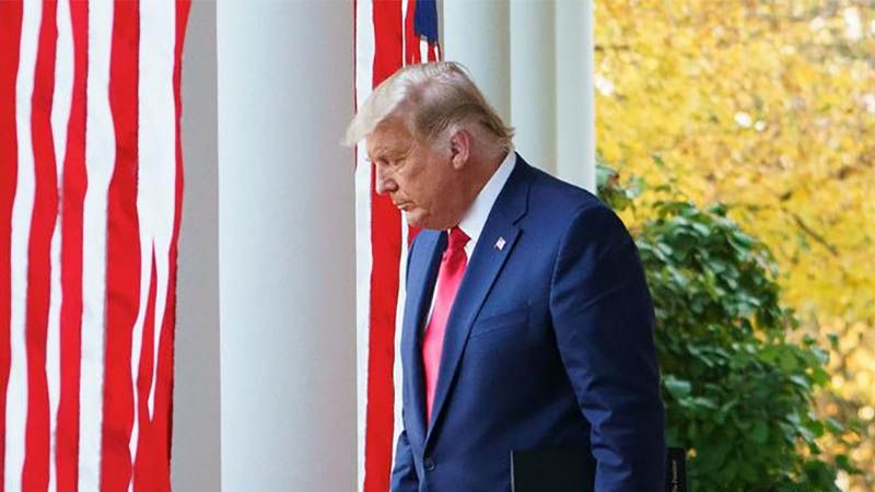 Trump reconoce su derrota electoral y condena el asalto al Capitolio
