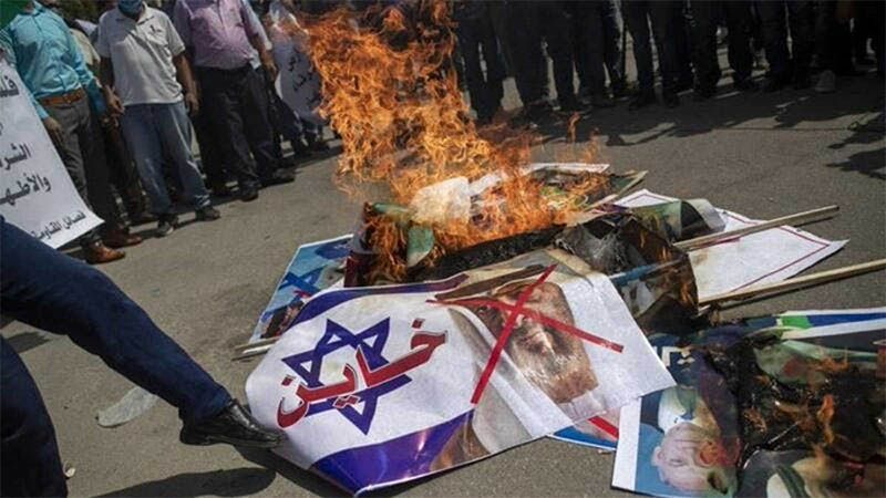 Los bahrein&iacute;es vuelven a protestar contra establecer lazos con el r&eacute;gimen israel&iacute;