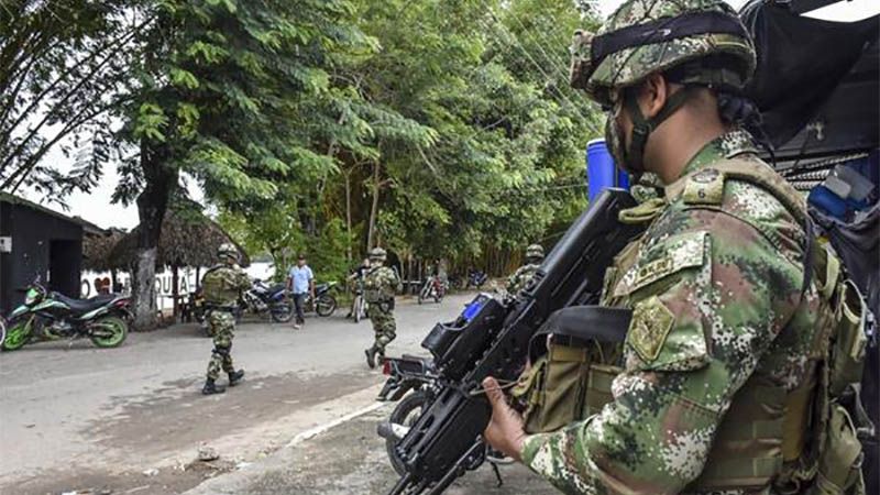 Mueren dos soldados venezolanos en la frontera con Colombia