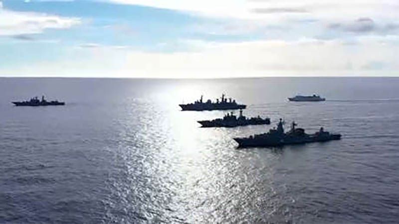 Rusia realiza sus mayores ejercicios navales en el Pac&iacute;fico con 20 buques de guerra