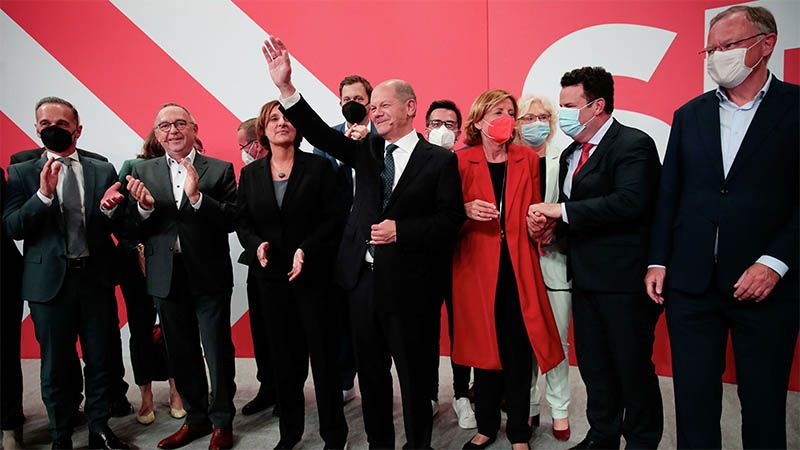 Los socialdem&oacute;cratas superan al partido de Merkel en las parlamentarias de Alemania