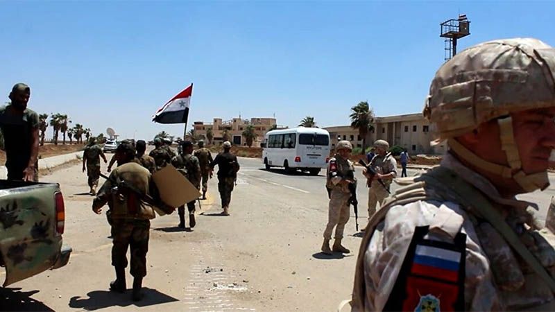 Ej&eacute;rcito de Siria completa su despliegue en el sur del pa&iacute;s