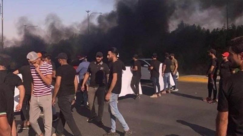 Protestas en varios puntos de Iraq denuncian &ldquo;flagrante fraude&rdquo; en los comicios
