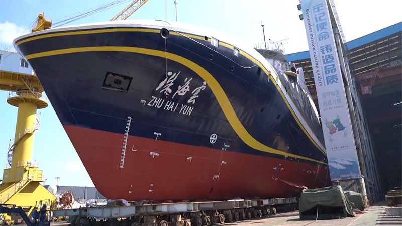 China construye el primer portadrones no tripulado del mundo