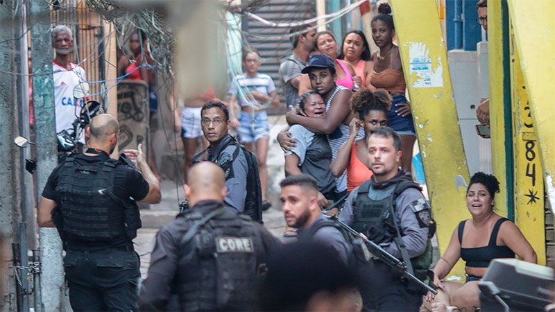Una operaci&oacute;n policial para capturar narcos deja 21 muertos en Brasil