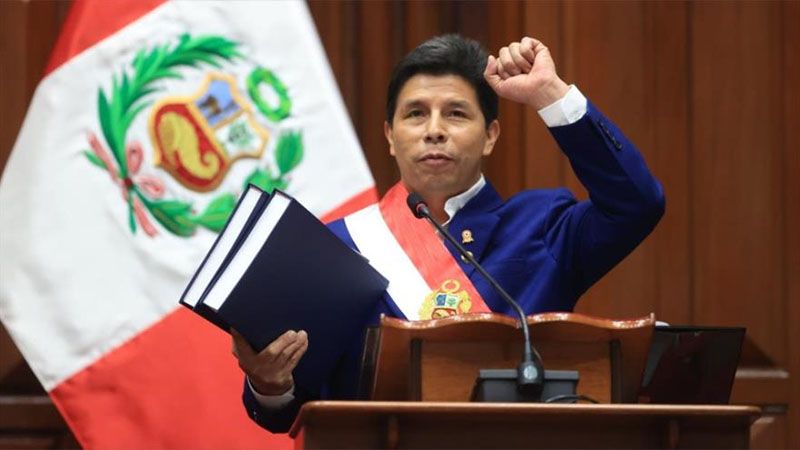 Congreso de Per&uacute; no autoriza a Castillo ir a posesi&oacute;n de Gustavo Petro