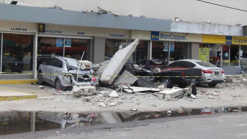 Sismo de 7,7 sacude M&eacute;xico, mismo d&iacute;a de terremotos de 1985 y 2017