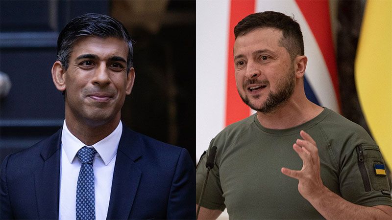 Sunak reafirma a Zelenski el &ldquo;firme apoyo&rdquo; brit&aacute;nico a Ucrania