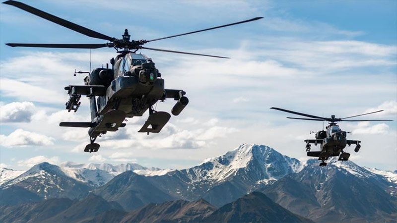 Dos helic&oacute;pteros del Ej&eacute;rcito de EEUU se estrellan en Alaska