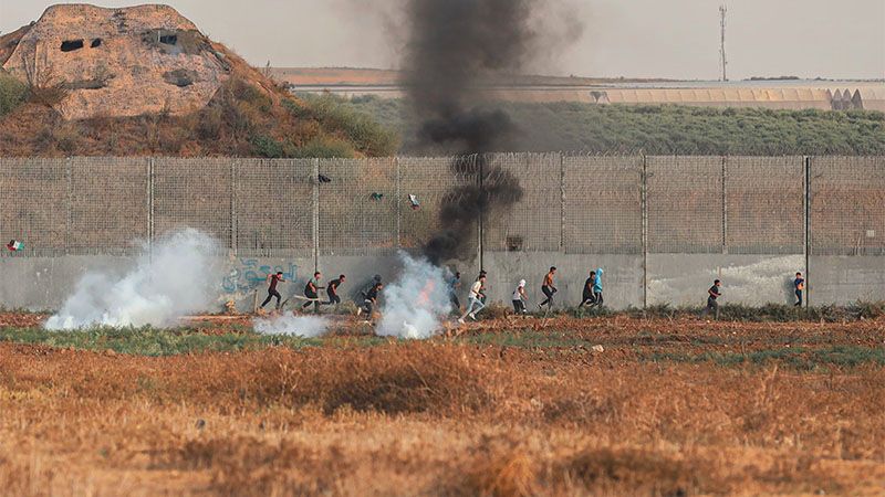 Cinco palestinos muertos por una explosi&oacute;n tras violentos enfrentamientos en Gaza