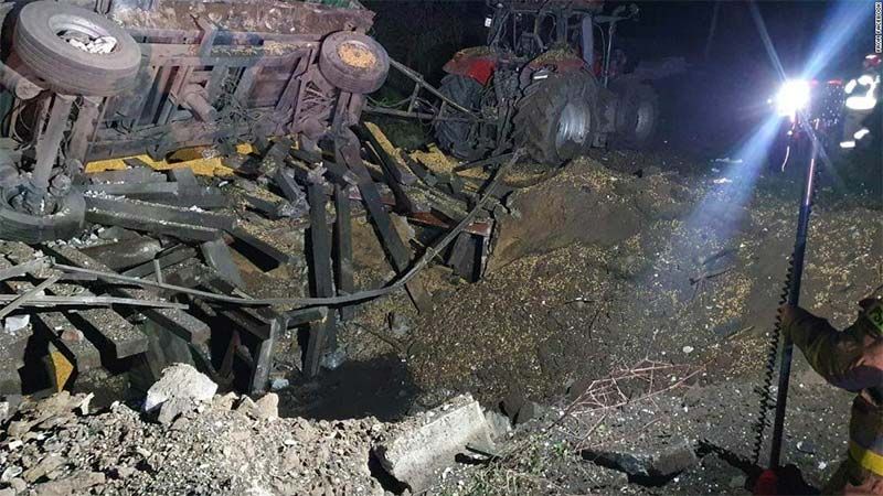 Polonia: Confirman que el misil que cay&oacute; el a&ntilde;o pasado en Przewod&oacute;w fue lanzado por Ucrania