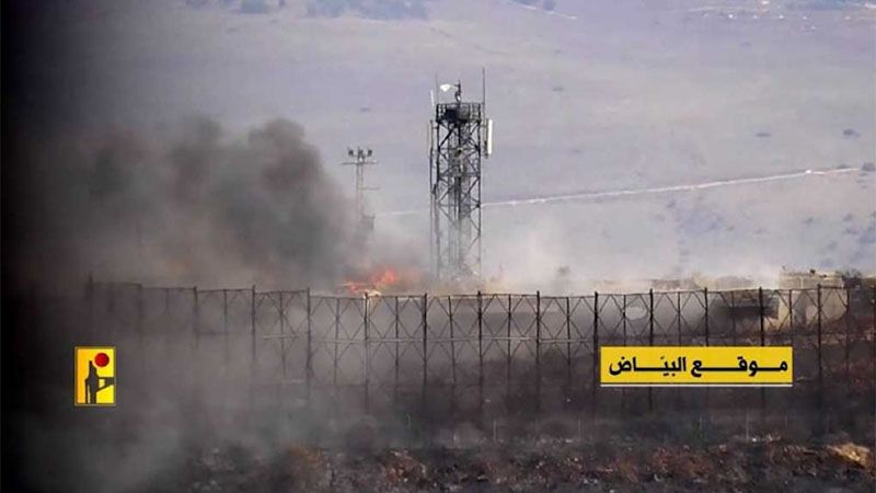Hezbol&aacute; contin&uacute;a sus ataques contra posiciones militares israel&iacute;es en el norte de Palestina