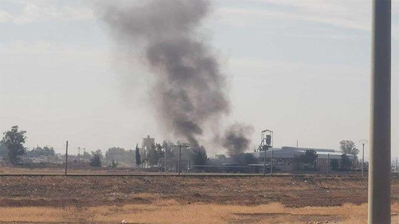 Una base militar ilegal de EEUU en Siria es atacada con un dron