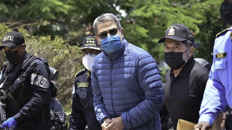 Declaran culpable de delitos de narcotr&aacute;fico al expresidente hondure&ntilde;o