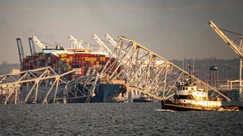 M&aacute;s de 6 muertos por el desplome del puente de Baltimore