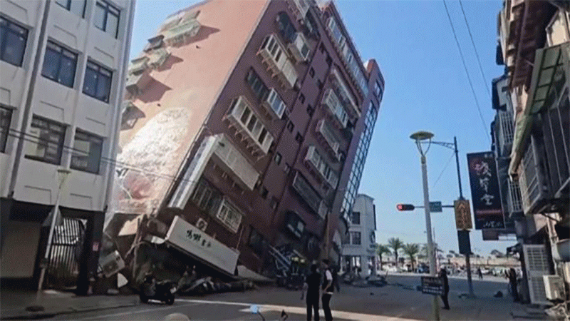 M&aacute;s de nueve muertos y m&aacute;s de 820 heridos en el mayor terremoto de los &uacute;ltimos 25 a&ntilde;os en Taiw&aacute;n