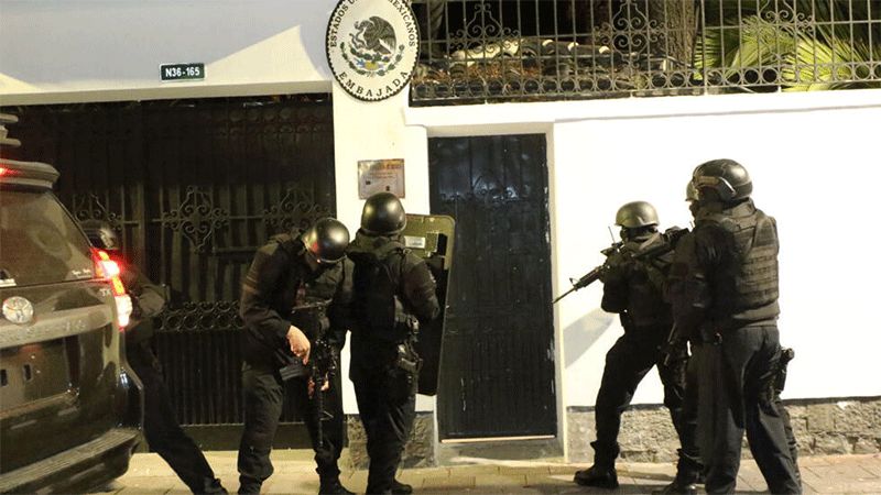 M&eacute;xico pide ante la Corte Internacional de justicia que suspenda a Ecuador de la ONU