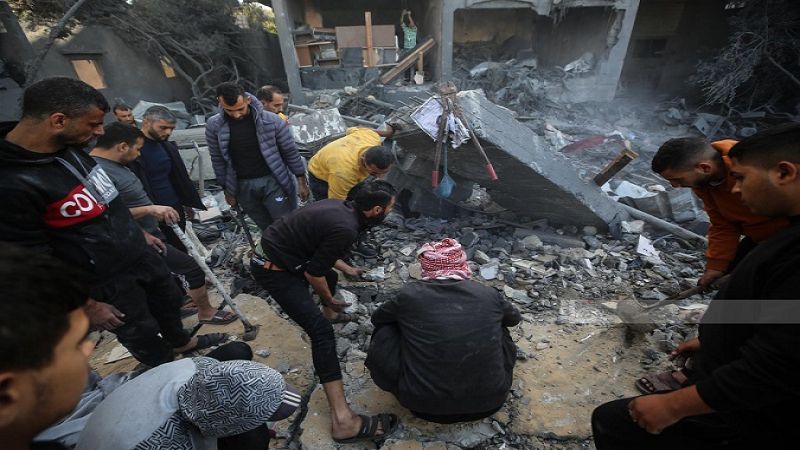 Mueren once personas, la mayor&iacute;a ni&ntilde;os, en un ataque del ocupante israel&iacute; contra el campo de refugiados de Al Maghazi