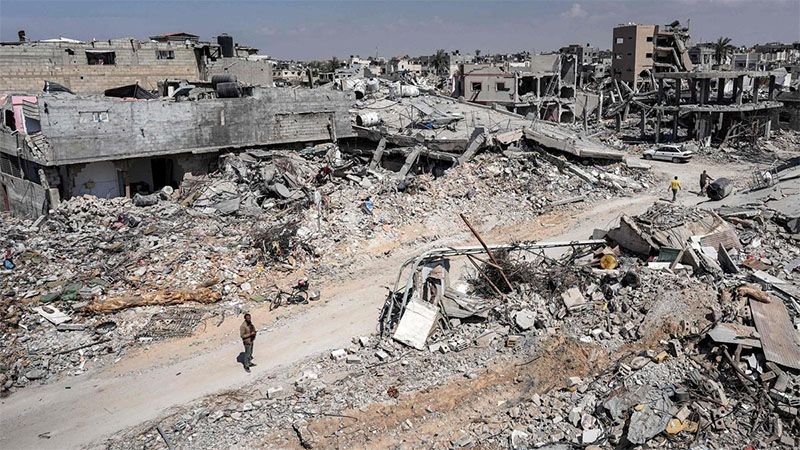 Tras retirada de tropas israel&iacute;es de Jan Yunes, cientos de muertos y desaparecidos