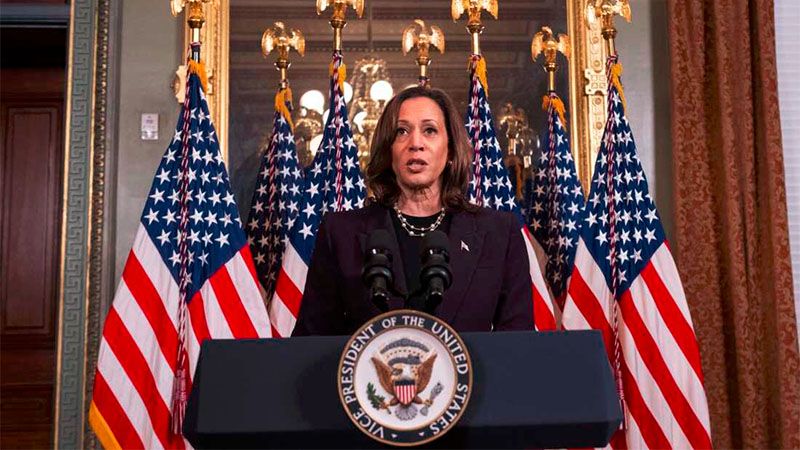 Harris a Netanyahu: lleg&oacute; la hora de poner fin al sufrimiento de los palestinos en Gaza