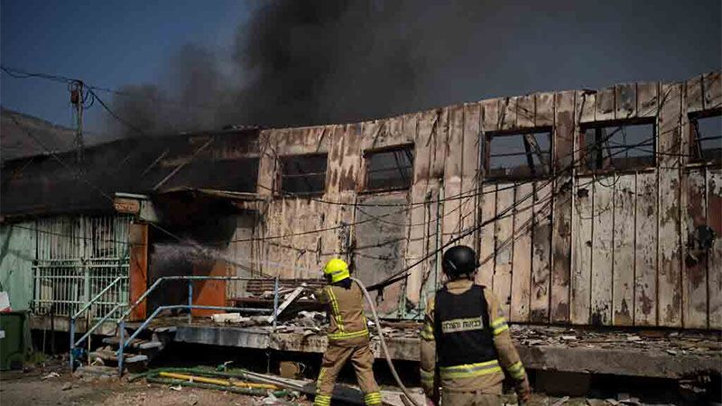 Drones y cohetes de Hezbol&aacute; ponen bajo fuego el norte de Palestina ocupada