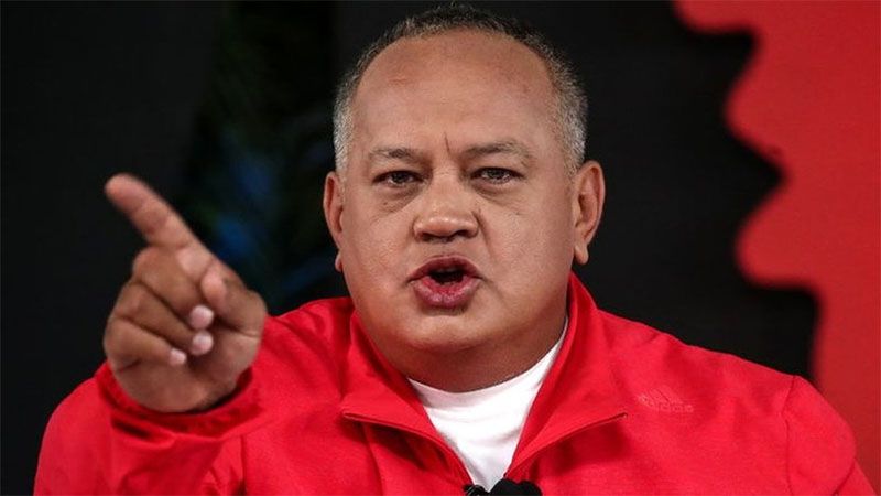 Diosdado Cabello asegura que la &uacute;nica negociaci&oacute;n es que los &ldquo;fascistas&rdquo; se entreguen
