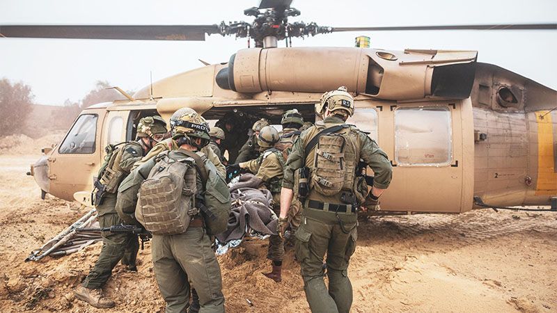 El ej&eacute;rcito israel&iacute; evacu&oacute; a 1.800 soldados heridos desde que comenz&oacute; la guerra