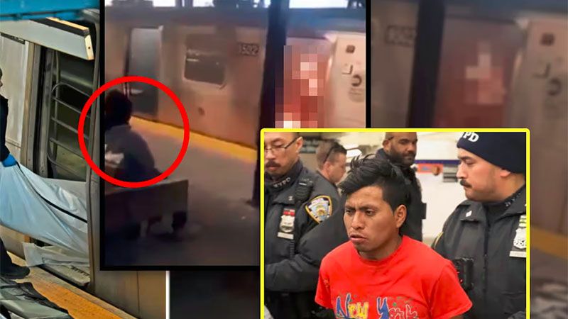 Arrestan al hombre que prendi&oacute; fuego a una mujer en el metro de Nueva York
