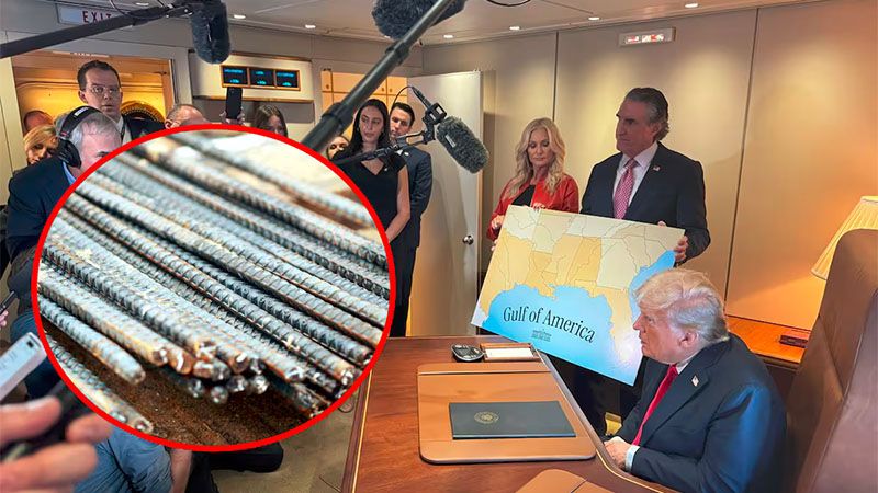 Trump impone aranceles del 25% al aluminio y acero importados en EEUU