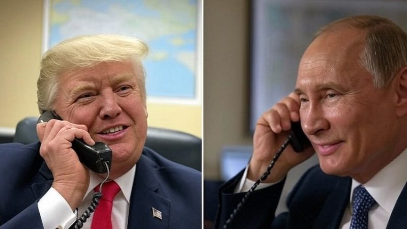 Trump declara que tuvo una productiva llamada con Putin sobre Ucrania
