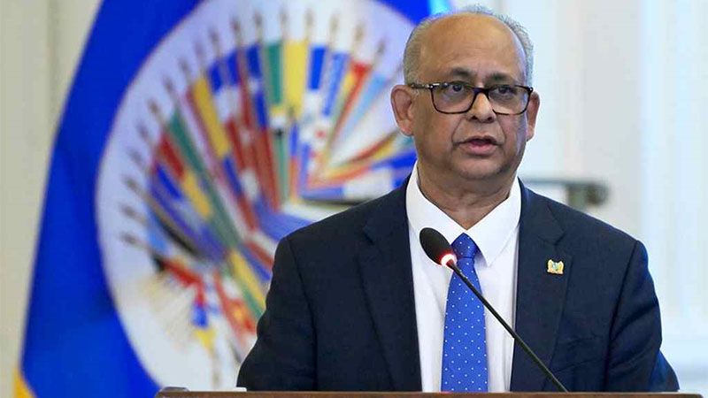 Canciller de Surinam recibe apoyo de cinco pa&iacute;ses para liderar OEA