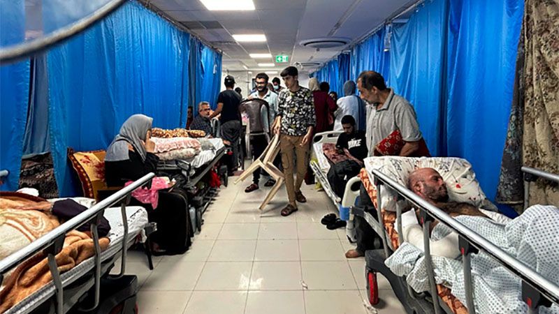 El hospital de campa&ntilde;a de Cruz Roja en Gaza trabaja a contrarreloj para atender a heridos