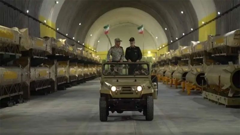 La Guardia Revolucionaria de Ir&aacute;n desvela una nueva base subterr&aacute;nea de misiles (video)