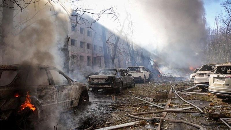 Rusia lanza contra Kiev un ataque masivo con misiles y drones