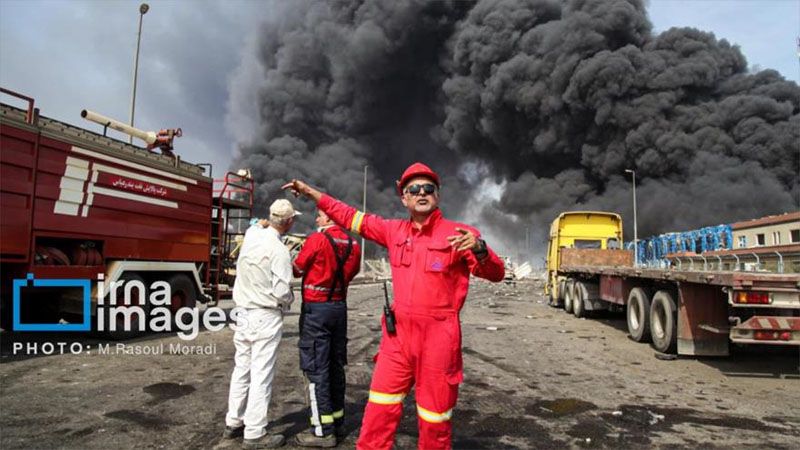 Sube a 561 la cifra de heridos de la explosi&oacute;n en puerto de Ir&aacute;n