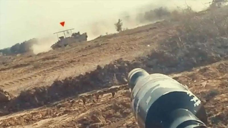 La Resistencia palestina ataca a tropas y equipos israel&iacute;es en Gaza
