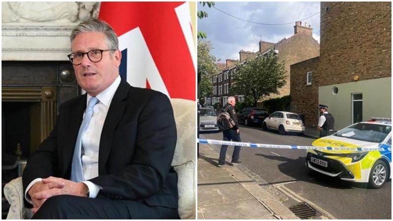 Un detenido por varios incendios provocados en Londres, entre ellos una casa de Starmer