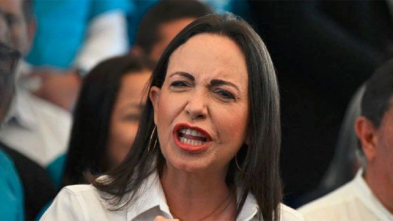 Machado promete &ldquo;centros de votaci&oacute;n vac&iacute;os&rdquo; en las elecciones de mayo en Venezuela