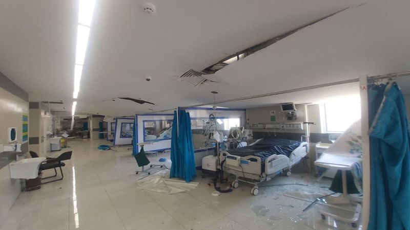 Mueren tres sanitarios en un bombardeo israel&iacute; contra una ambulancia en Teher&aacute;n