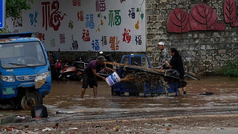 China: Ascienden a 44 los muertos por las fuertes inundaciones en Pek&iacute;n